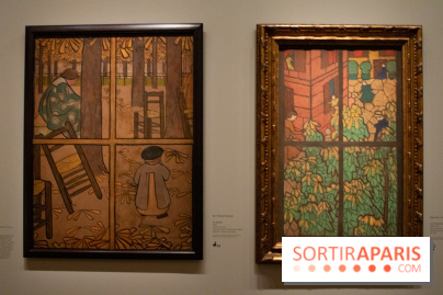 Les Marronniers, Edouard Vuillard, 1894 - Les nabis et le Décor au Musée du Luxembourg