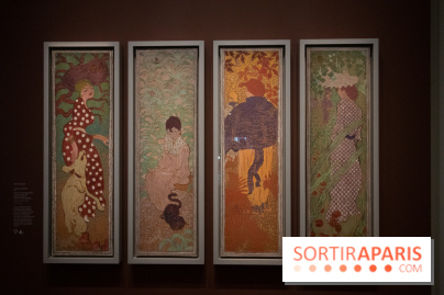 Femmes au jardin, Pierre Bonnard, 1891 - Les nabis et le Décor au Musée du Luxembourg