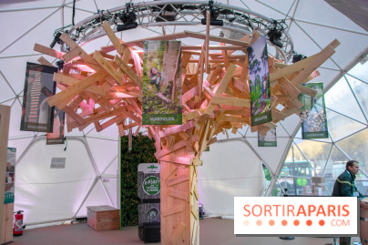 La forêt, une expérience à vivre sur le Parvis de l'Hôtel de Ville