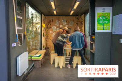 La forêt, une expérience à vivre sur le Parvis de l'Hôtel de Ville