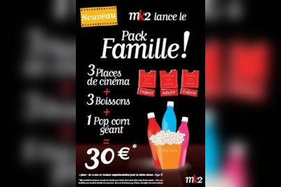 Pack Famille, MK2, Cinéma, Paris, Enfants