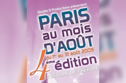 Paris au mois d'août, Spectacles, Théâtre, Festival, Paris, Août