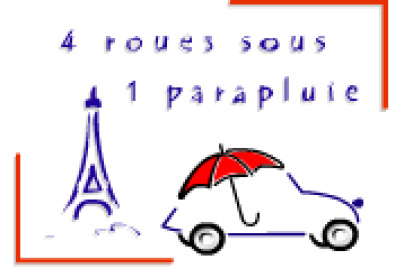 4 roues sous 1 parapluie, Balade, Paris, 2 CV, Voiture, Escapade, Virée
