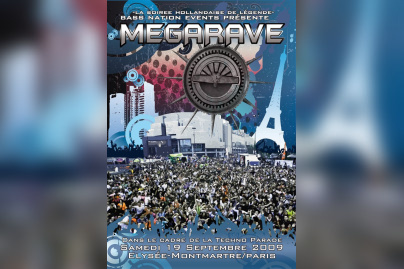 Megarave, Elysée Montmartre, Soirée, Paris, Rave
