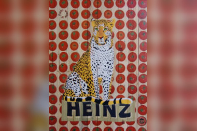 Heinz, Ketchup, Street art, Grande Epicerie, Paris, SOS Villages d'Enfants