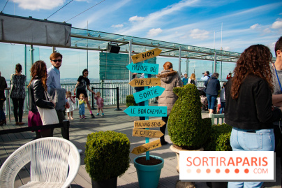Chasse aux oeufs de Pâques sur le rooftop de la Tour Montparnasse : nos photos