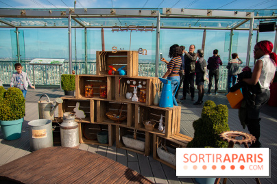 Chasse aux oeufs de Pâques sur le rooftop de la Tour Montparnasse : nos photos