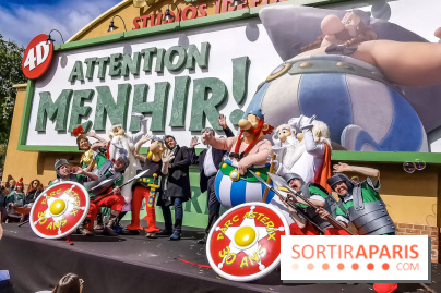 Inauguration Attention Menhirs ! et fête des 30 ans du Parc Astérix