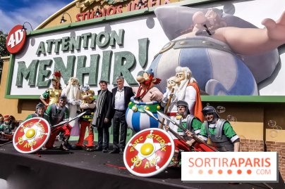 Inauguration Attention Menhirs ! et fête des 30 ans du Parc Astérix