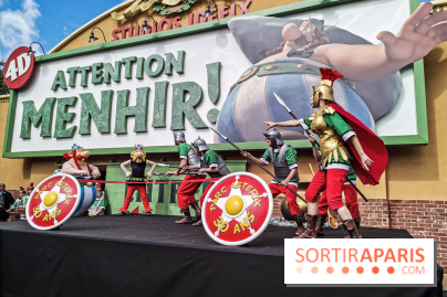 Inauguration Attention Menhirs ! et fête des 30 ans du Parc Astérix