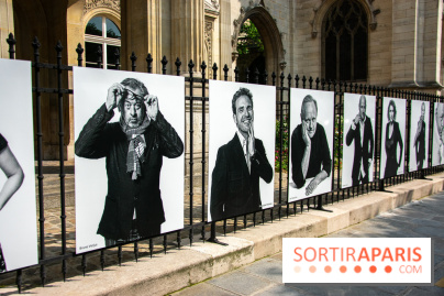 Expo Stéphane de Bourgies, Cinquante portraits de chefs, à la Mairie du 1er