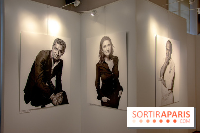 Expo Stéphane de Bourgies, Cinquante portraits de chefs, à la Mairie du 1er