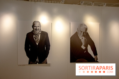 Expo Stéphane de Bourgies, Cinquante portraits de chefs, à la Mairie du 1er