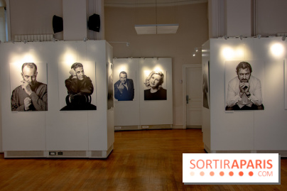 Expo Stéphane de Bourgies, Cinquante portraits de chefs, à la Mairie du 1er