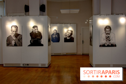 Expo Stéphane de Bourgies, Cinquante portraits de chefs, à la Mairie du 1er