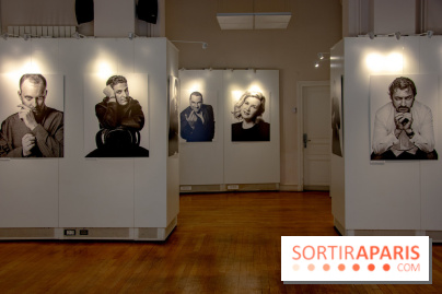 Expo Stéphane de Bourgies, Cinquante portraits de chefs, à la Mairie du 1er