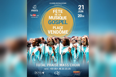 Fête de la musique 2025 : concert de Gospel sur la place de la Bastille à Paris
