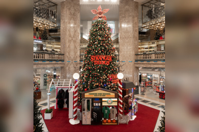 Noël se célèbre aux Galeries Lafayette Champs-Élysées