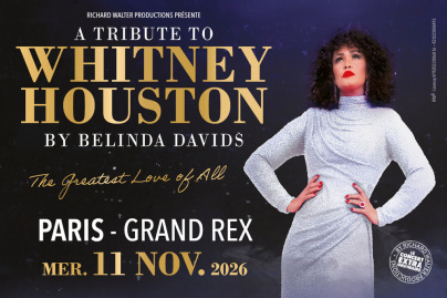 Belinda DAVIDS : Tribute to Whitney HOUSTON en concert à la Salle Pleyel