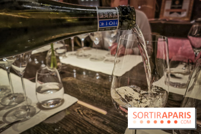 Atelier dégustation de Saké avec Xavier Thuizat au Crillon