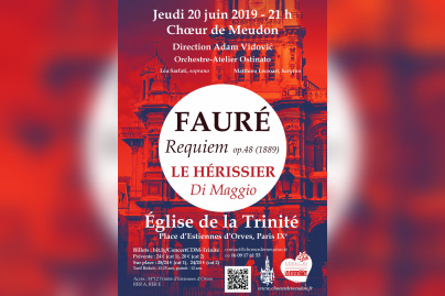 Requiem de Gabriel Fauré (version 1889) interpreté par le chœur de Meudon
