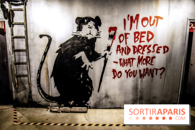 The World of Banksy : expérience immersive à l'Espace Lafayette-Drouot, les photos