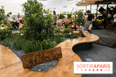 Créatures : le restaurant éphémère sur la terrasse des Galeries Lafayette, les photos