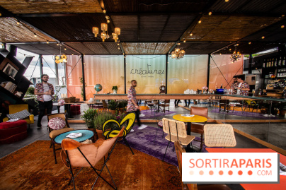 Créatures : le restaurant éphémère sur la terrasse des Galeries Lafayette, les photos