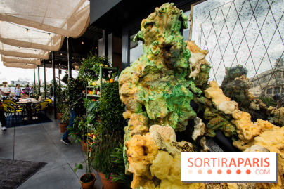 Créatures : le restaurant éphémère sur la terrasse des Galeries Lafayette, les photos