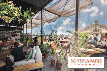 Créatures : le restaurant éphémère sur la terrasse des Galeries Lafayette, les photos