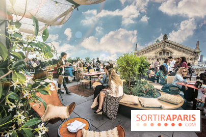 Créatures : le restaurant éphémère sur la terrasse des Galeries Lafayette, les photos