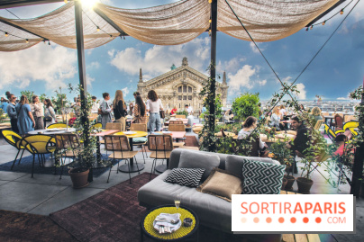 Créatures : le restaurant éphémère sur la terrasse des Galeries Lafayette, les photos