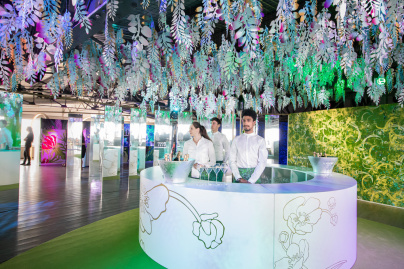 La terrasse Hypernature by Perrier-Jouët