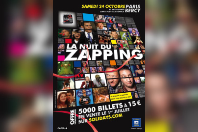 Nuit du Zapping, Zapping, Paris, Bercy, Solidarité Sida