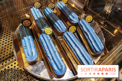 Thé glacé et éclair Cactus Bleu de Mariage Frères, les photos