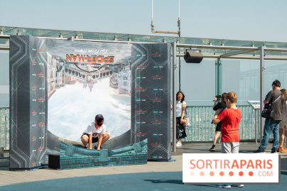 Les animations spider-man de la Tour Montparnasse