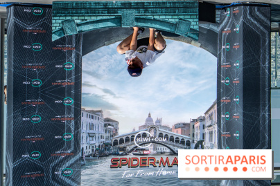 Les animations spider-man de la Tour Montparnasse