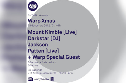 Sntwn présente Warp Xmas