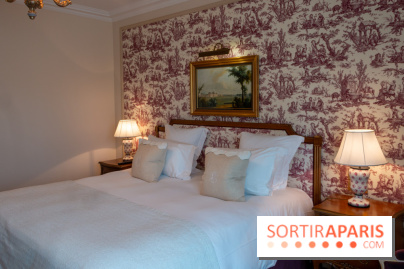 L'Auberge du Jeu de Paume à Chantilly - chambre