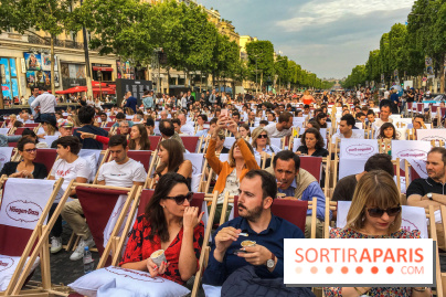 Cinéma en plein air sur les Champs-Elysées 2019 : OSS117 avec Jean Dujardin