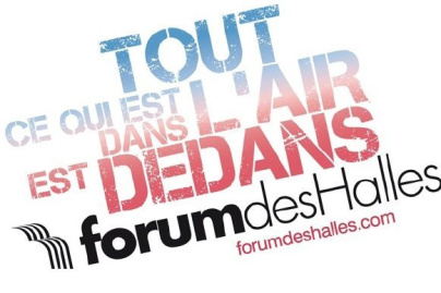 Forum des Halles, été, Paris, Terrasses d'été