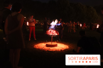 Installation de Feu à la Villette