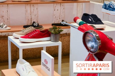 Superga ouvre sa première boutique parisienne