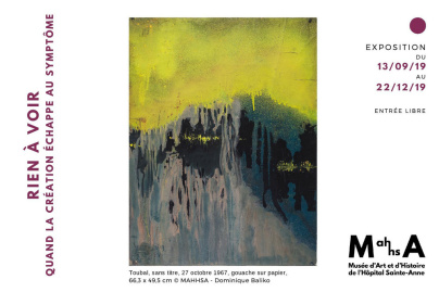 Rien à voir, quand la création échappe au symptôme