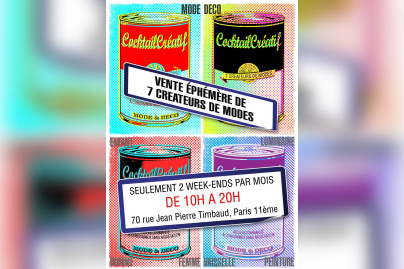 Cocktail Créatif, Mode, Shopping, Paris, Espace Timbaud