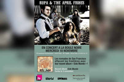 Rupa & the April Fishes, Este Mundo, Concert, Boule Noire, Paris
