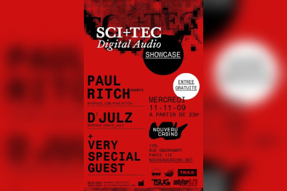 SCI, TEC, Showcase, Paul Ritch, D'Julz, Nouveau Casino, Soirée, Paris