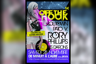 Off The Hook, Java, Lolitown, Rory Phillips, Soirée, Paris