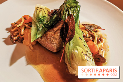 Le menu Traviata à l'Hôtel Le Meurice