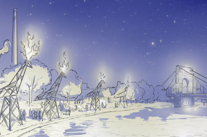 Nuit Blanche 2024 Pont du Port à l'Anglais de Vitry (94)